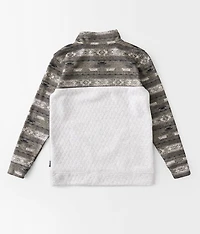 Boys - Western Quilted Quarter Snap Pullover