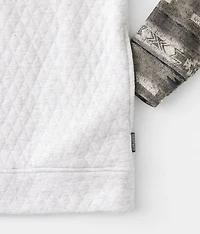 Boys - Western Quilted Quarter Snap Pullover