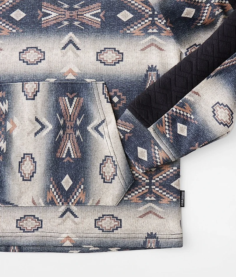 Boys - Ombre Aztec Hooded Sweatshirt
