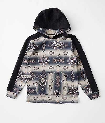 Boys - Ombre Aztec Hooded Sweatshirt