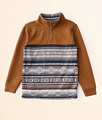 Boys - Native Striped Pullover