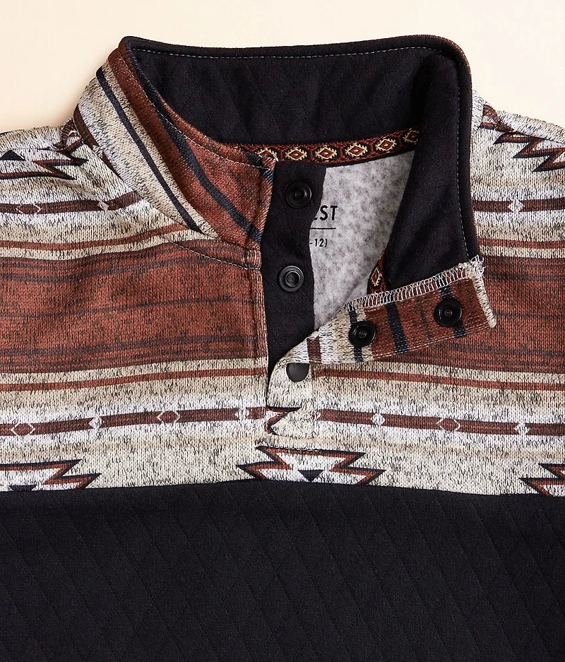 Boys - Southwestern Quarter Snap Pullover
