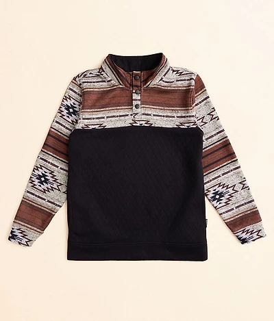 Boys - Southwestern Quarter Snap Pullover