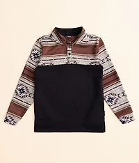 Boys - Southwestern Quarter Snap Pullover