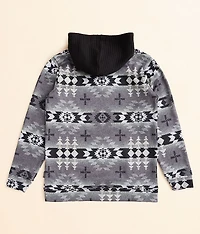 Boys - Southwestern Quarter Zip Hoodie