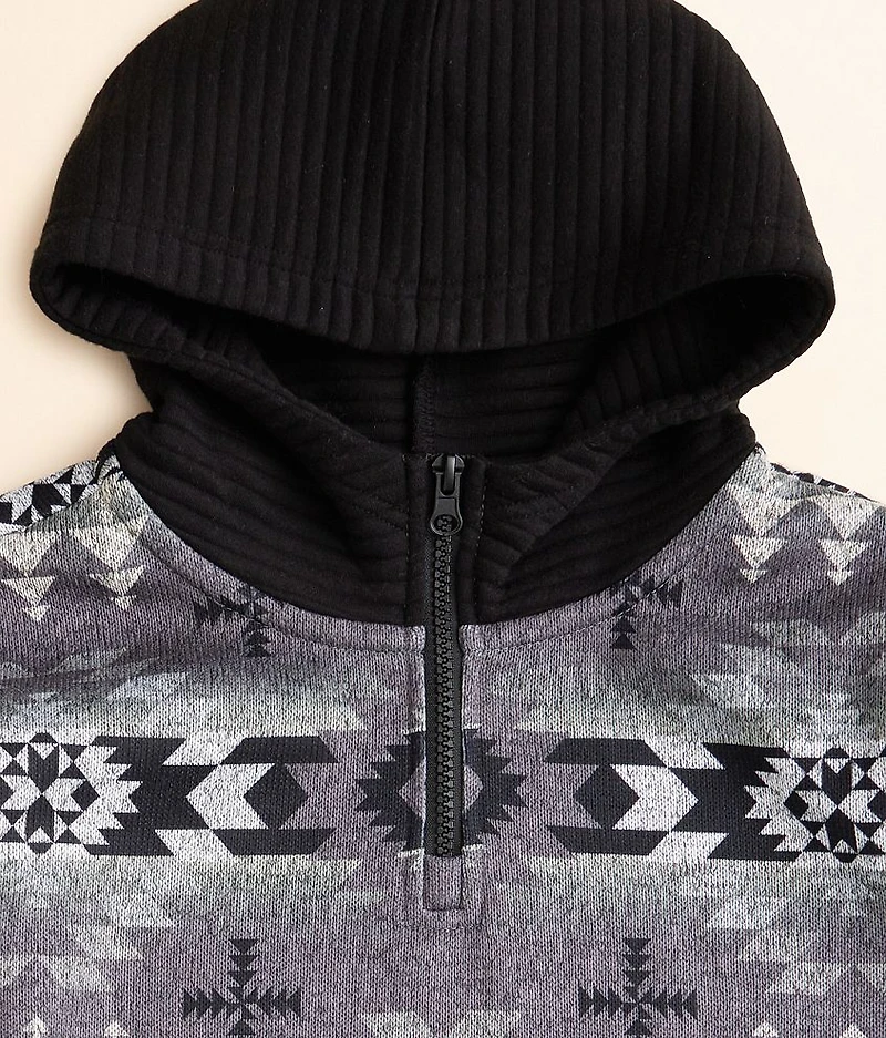Boys - Southwestern Quarter Zip Hoodie