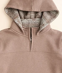 Boys - Quarter Zip Hooded Sweatshirt