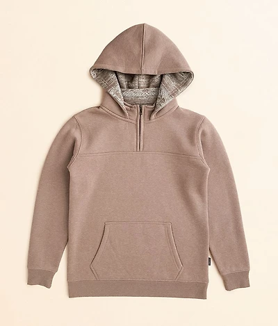 Boys - Quarter Zip Hooded Sweatshirt