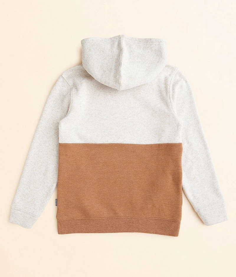 Boys - Color Block Hooded Sweatshirt
