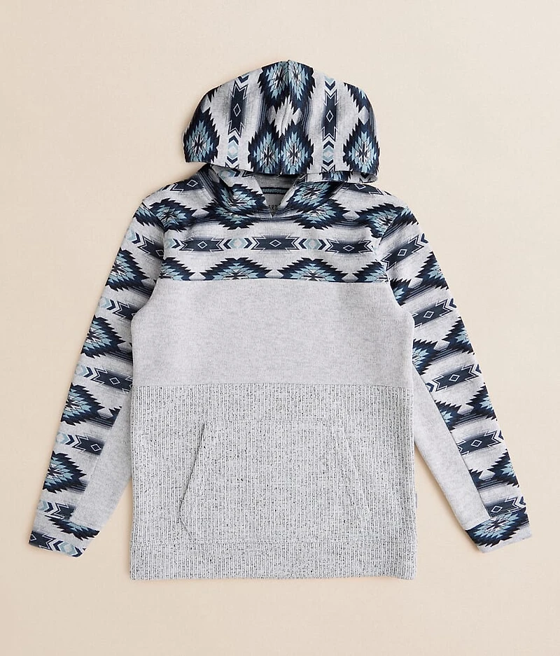 Boys - Cozy Southwestern Hooded Sweatshirt