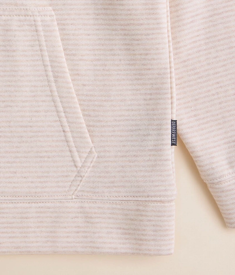 Boys - Quarter Zip Hooded Sweatshirt