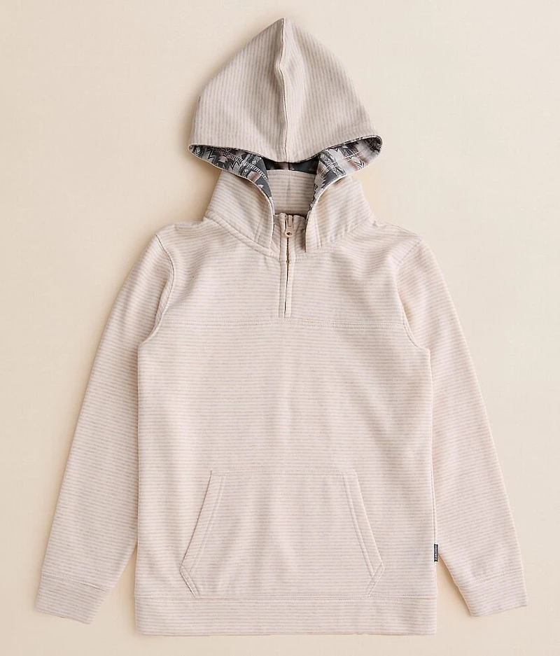 Boys - Quarter Zip Hooded Sweatshirt
