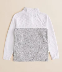 Boys - Marled Quarter Zip Pullover