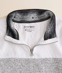 Boys - Marled Quarter Zip Pullover