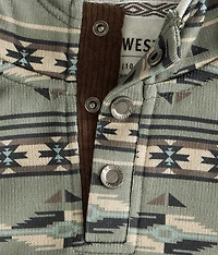 Boys - Quarter Snap Hooded Sweatshirt