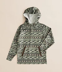 Boys - Quarter Snap Hooded Sweatshirt