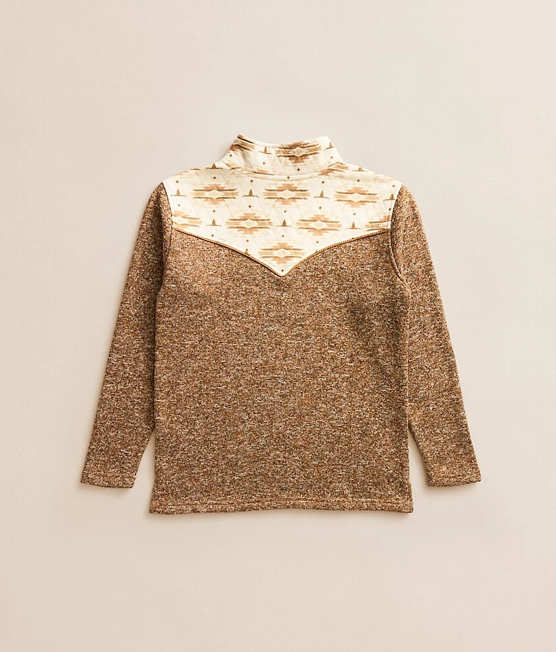 Boys - Southwestern Quarter Zip Pullover