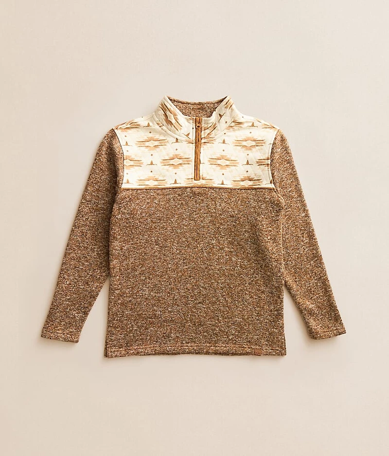 Boys - Southwestern Quarter Zip Pullover