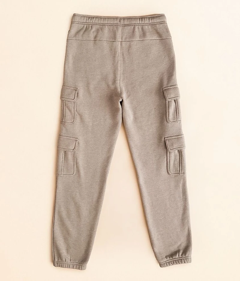 Boys - Heathered Cargo Jogger