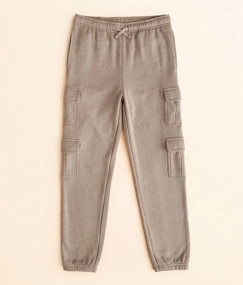 Boys - Heathered Cargo Jogger