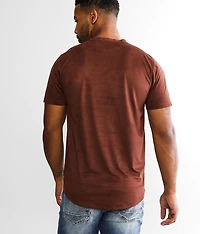 Faux Suede T-Shirt