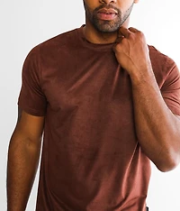 Faux Suede T-Shirt