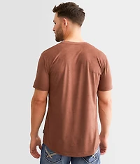 Faux Suede T-Shirt