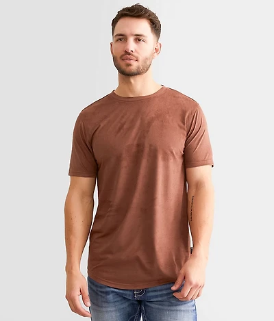 Faux Suede T-Shirt