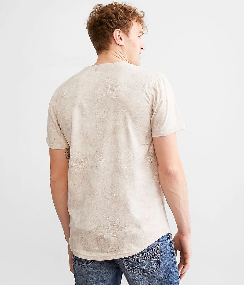 Faux Suede T-Shirt