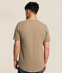 Textured Knit T-Shirt
