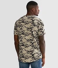 Marble Flocked T-Shirt