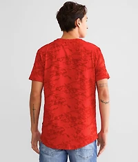 Marble Flocked T-Shirt