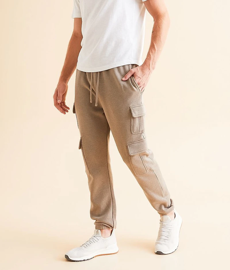 Heathered Cargo Jogger