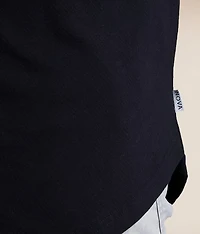 Jacquard Long Body T-Shirt