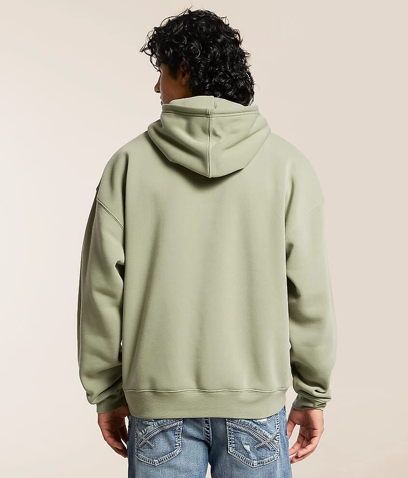 Knit Hooded Sweatshirt