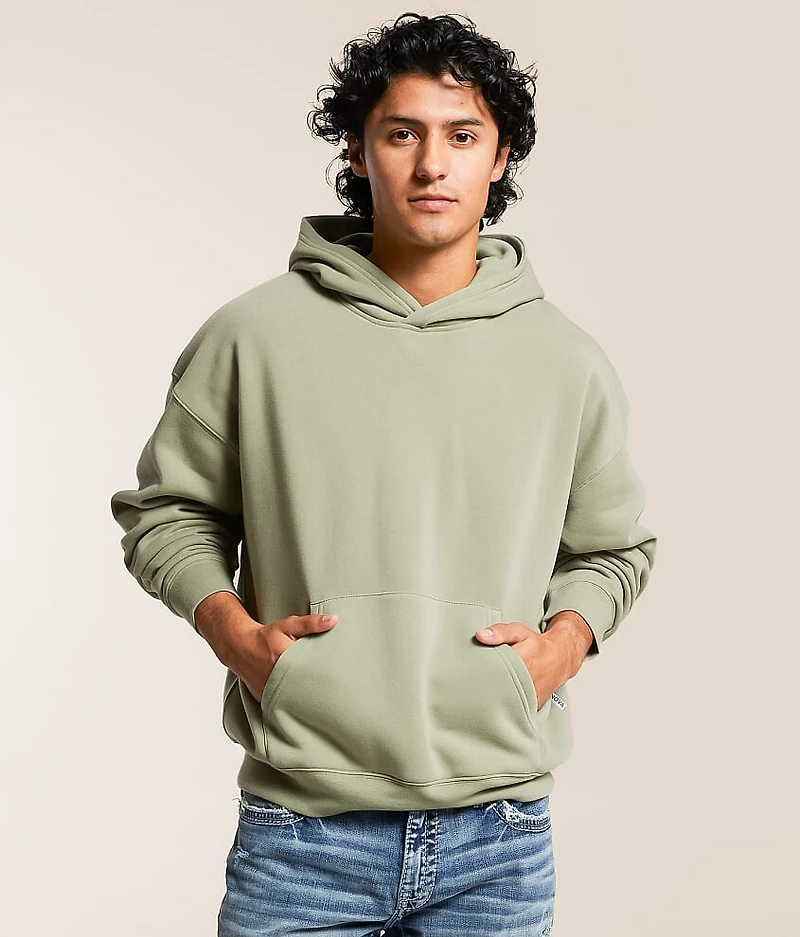 Knit Hooded Sweatshirt