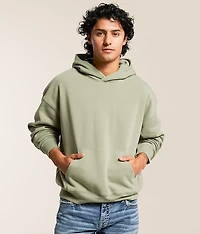 Knit Hooded Sweatshirt