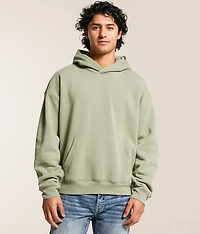 Knit Hooded Sweatshirt
