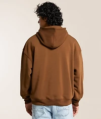 Knit Hooded Sweatshirt