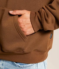 Knit Hooded Sweatshirt