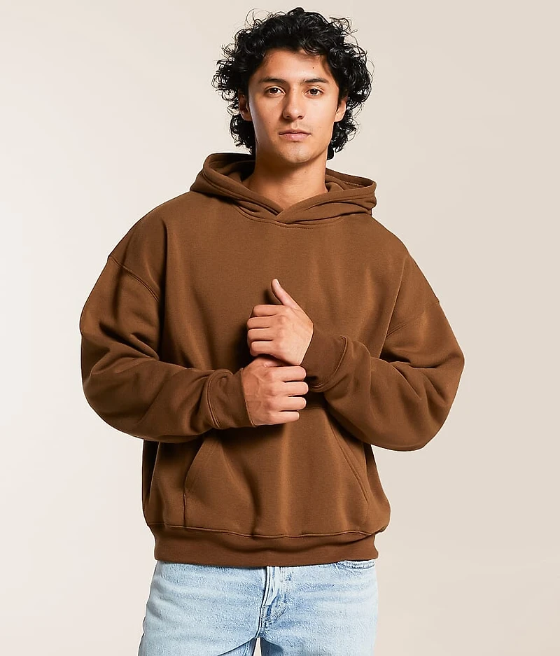 Knit Hooded Sweatshirt