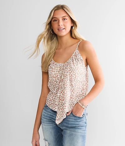 Floral Print Tank Top