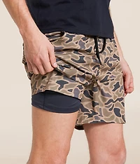 Guage Camo Athletic Stretch Short