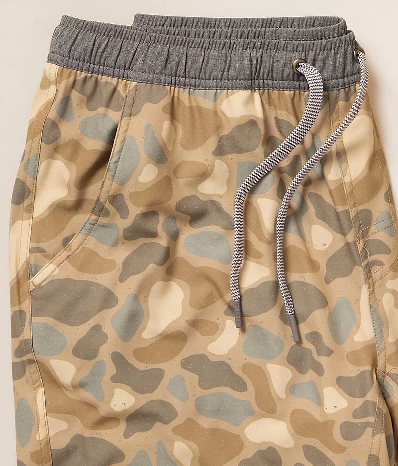 Athletic Camo Stretch Short