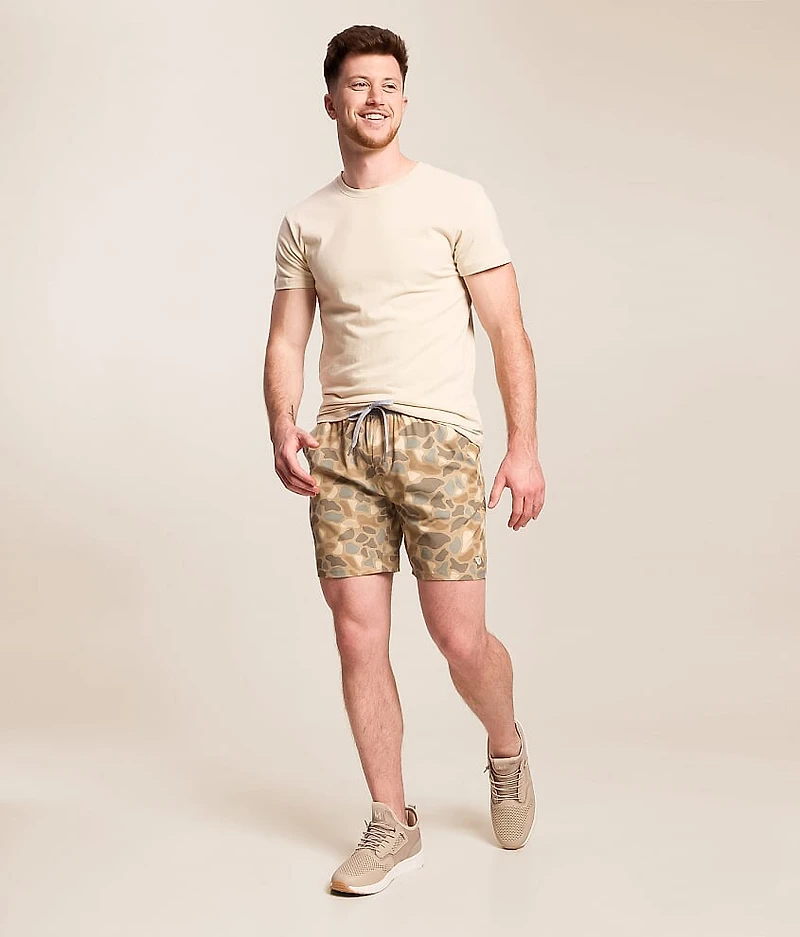 Athletic Camo Stretch Short