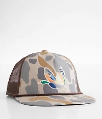 Retro Camo Duck Trucker Hat