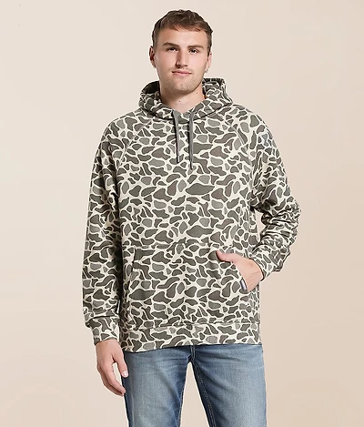 Camo Hooded Sweatshirt