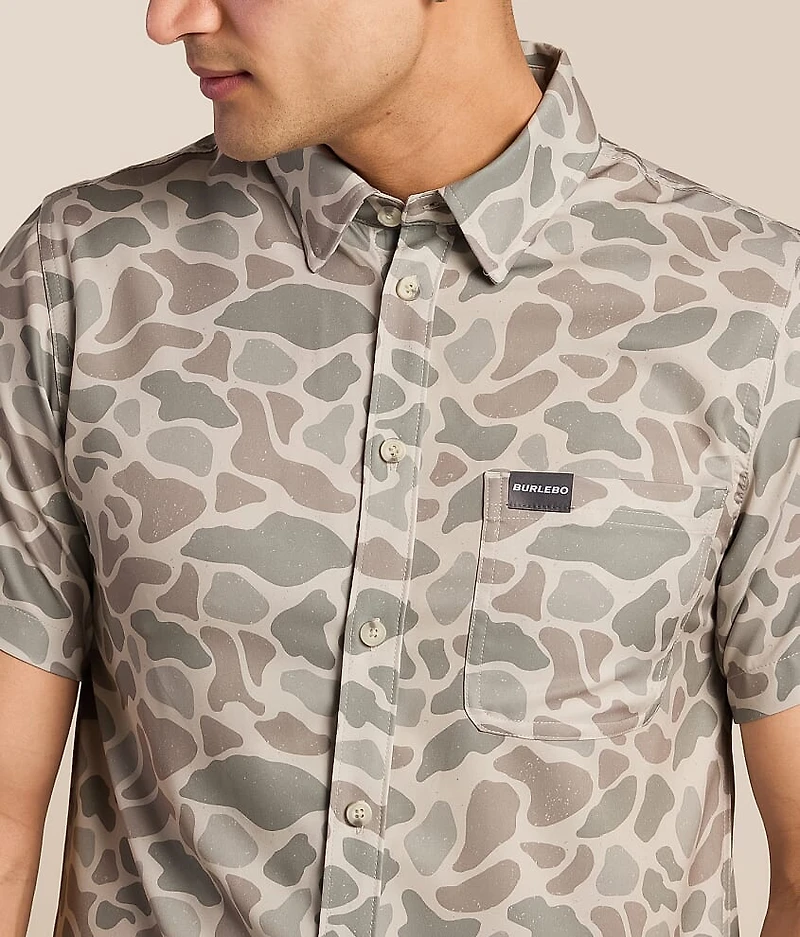 Classic Deer Camo Performance Stretch Shirt