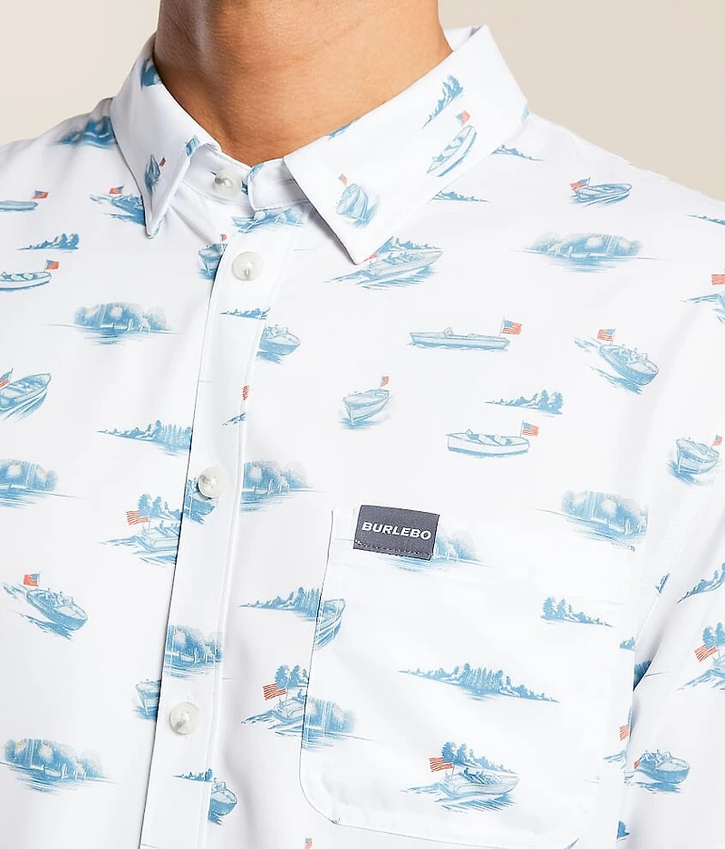 Lake Weekend Performance Stretch Shirt