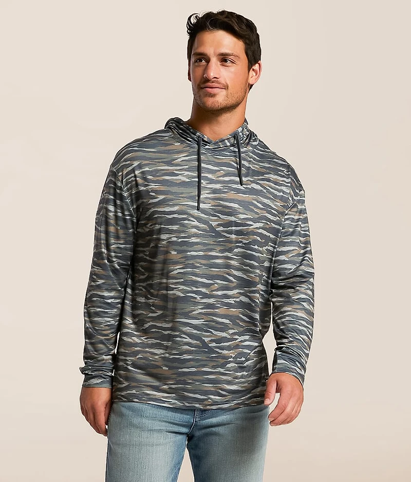 Tiger Stripe Camo Wetland Performance Hoodie